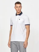 Koszulki męskie - Pierre Cardin Polo C5 21284.2034 Biały Regular Fit - miniaturka - grafika 1