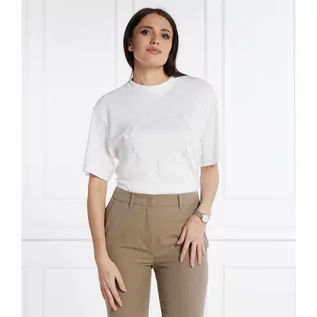 Koszulki i topy damskie - Calvin Klein T-shirt | Relaxed fit - grafika 1