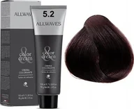 Farby do włosów i szampony koloryzujące - Allwaves ALLWAVES Farba do włosów 5.2 - Jasny Fioletowy Brąz - 100ml - miniaturka - grafika 1