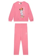 Legginsy - adidas Komplet bluza i legginsy Disney Minnie Mouse JL9201 Różowy Regular Fit - miniaturka - grafika 1