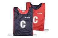 Piłka nożna - Mitre Uni-dorośli do netball-sporttraining dwustronna lejbik-zestaw, 7ER Pack, wielokolorowa, l T21536 - miniaturka - grafika 1