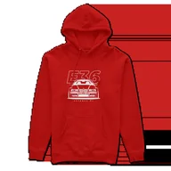 Odzież do sportów motorowych - Bluza z kapturem przód BMW E36 czerwona-XL - miniaturka - grafika 1
