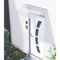 Daszki nad drzwi - Daszek ARGO przeźroczysty / biały 150 x 90 x 25 cm - miniaturka - grafika 1