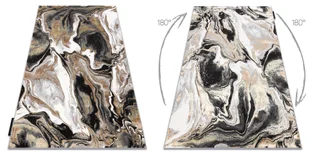 Dywan DE LUXE nowoczesny 622 Abstrakcja - Strukturalny krem / złoty beżowy 120x170 cm - Dywany Dywan DE LUXE nowoczesny 622 Abstrakcja - Strukturalny krem / złoty beżowy 120x170 cm - Dywany - miniaturka - grafika 1