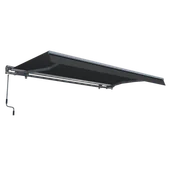 Markizy - Markiza Tarasowa Premium 450X300 Grey - Focus Garden - miniaturka - grafika 1