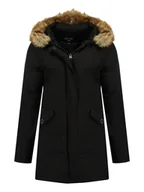 Kurtki damskie - Canadian Peak Parka "Dinastipeak" w kolorze czarnym - miniaturka - grafika 1