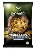 Inne przekąski suche - Lumarko Chipsy Tortilla Solone Bezglutenowe Bio 125 G! - miniaturka - grafika 1