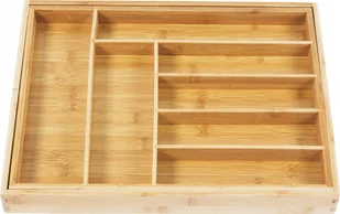 GreenBlue Rozsuwany bambusowy organizer na sztućce GreenBlue, 325-500x430x45mm, GB379 - Pozostałe akcesoria kuchenne - miniaturka - grafika 1