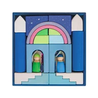 Układanki dla dzieci - Układanka drewniana w ramce Kolory nocy Grimm’s - miniaturka - grafika 1