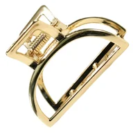 Ozdoby do włosów - Klamra do Włosów Złota Mała Spinka Francuska Metalowa Lekka i Wytrzymała - miniaturka - grafika 1