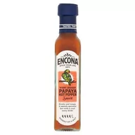 Sosy w słoikach - Sos Encona Hot Pepper Papaya 142ml - miniaturka - grafika 1