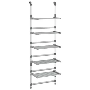 Lumarko Wisząca suszarka na pranie, 5-poziomowa, aluminium - Suszarki na ubrania - miniaturka - grafika 3