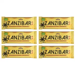 Zmiany Zmiany Baton owocowy Zanzibar Zestaw 6 x 40 g Bio - Batoniki - miniaturka - grafika 1