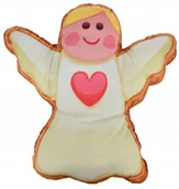 Kołdry i poduszki dla dzieci - Świąteczna Aniołek Poduszka Kształtka 45X37Cm - miniaturka - grafika 1