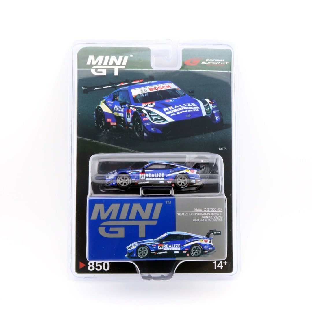 MINI GT Nissan Z GT500 Kondo Racing 2023 Super GT Series ADVAN