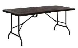 Stół ogrodowy cateringowy Wood Catering 180x70cm antracyt Ote - Stoły ogrodowe - miniaturka - grafika 1