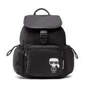 Plecaki - Plecak KARL LAGERFELD - 225W3001 Black - miniaturka - grafika 1