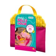 Domki dla lalek - Roter Kafer Domek dla lalek Lovely Doll's House żółty RZ5001-01 - miniaturka - grafika 1