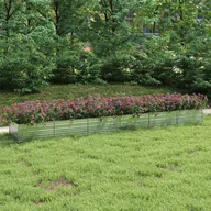 Donice - vidaXL Donica do podwyższonej rabaty, 600x80x45 cm, stal galwanizowana - miniaturka - grafika 1