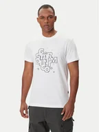 Koszulki męskie - G-Star Raw T-Shirt HD Print D26824-D975 Biały Regular Fit - miniaturka - grafika 1