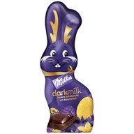 Czekolada - Milka Darkmilk Zajączek mały mleczna czekolada 50g - miniaturka - grafika 1