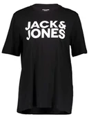 Koszulki męskie - Jack & Jones Koszulka w kolorze czarnym - miniaturka - grafika 1