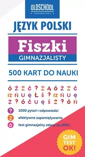 Język polski. Fiszki gimnazjalisty. 500 kart do nauki - E-booki - lektury - miniaturka - grafika 1
