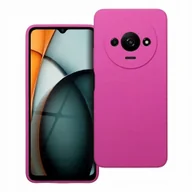 Etui i futerały do telefonów - Futerał SILICONE 2mm do XIAOMI REDMI A3 4G róż - miniaturka - grafika 1
