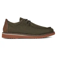 Półbuty męskie - RIEKER 04502-54 KHAKI - miniaturka - grafika 1