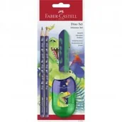 Ołówki - Zestaw Dinozaur 2 ołówki Jumbotemperówkagumka - miniaturka - grafika 1