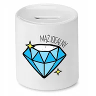 Skarbonki - SKARBONKA DLA CHŁOPAKA MĄŻ IDEALNY PREZENT z Nadrukiem ze Zdjęciem - miniaturka - grafika 1