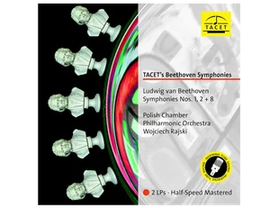 Tacet Ludwig van Beethoven Symphonies Nos. 1, 2 + 8 2 LP - OUTLET - RTV OUTLET - miniaturka - grafika 1