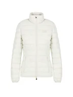 Kurtki damskie - EA7 Emporio Armani Kurtka puchowa 7W000088AF12477 Beżowy Regular Fit - miniaturka - grafika 1