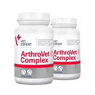 Arthrovet HA Complex 2 x 90 tabletek - Suplementy i witaminy dla psów - miniaturka - grafika 1