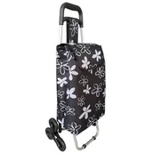 Pojemniki kuchenne - Wózek na zakupy Flower - miniaturka - grafika 1