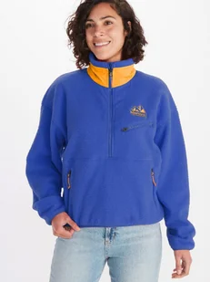Marmot Bluza polarowa "94 E.C.O." w kolorze niebieskim - Bluzy damskie - miniaturka - grafika 1