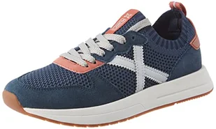 Munich Unisex NET 16 Low-Top Sneakers, Azul, 10 UK - Koszulki i topy damskie - miniaturka - grafika 1