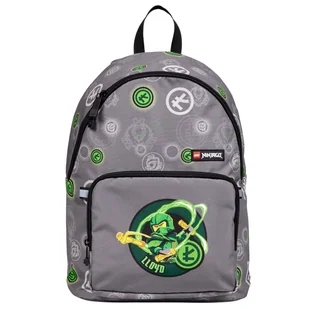 LEGO Ninjago Basic Backpack 20266-2501, szary Plecak, pojemność: 18 L - Plecaki - miniaturka - grafika 1