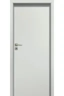 Drzwi wewnętrzne - Pol-Skone Dzwi Wewnętrzne Pełne Opto W00 Laminowane Szary - miniaturka - grafika 1