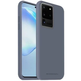 Mercury Silicone Samsung S20 Ultra G988 lawendowy/lavender gray - Etui i futerały do telefonów - miniaturka - grafika 2