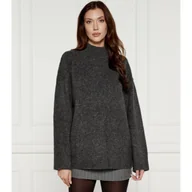 Swetry damskie - Samsøe Samsøe Wełniany sweter SACELESTE Oversize fit - miniaturka - grafika 1
