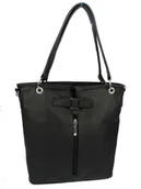 Torebki damskie - Torebka Skórzana MAGRE (PL) ELA BIS Skóra Naturalna CZARNY - miniaturka - grafika 1