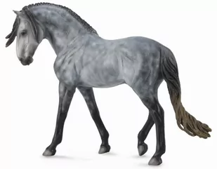COLLECTA Ogier Andalusian Dark Dapple Deluxe 1:12 - Figurki dla dzieci - miniaturka - grafika 1