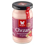 Majonezy i dressingi - Motyl Chrzan żurawinowy 185 g - miniaturka - grafika 1