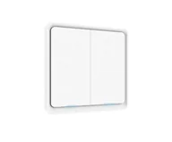 Systemy inteligentnych domów - Tuya T598 Przełącznik 2 obwody biały seria KT ZigBee 3.0 - miniaturka - grafika 1