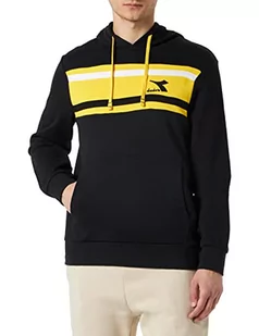 Diadora Męska bluza z kapturem SLAM, czarna, XL, czarny, XL - Bluzy męskie - miniaturka - grafika 1