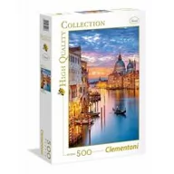 Puzzle - Clementoni Puzzle High Quality Collection Lighting Venice 500 - miniaturka - grafika 1