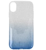 Etui i futerały do telefonów - Etui Glitter IPHONE XS MAX srebrno- niebieskie - miniaturka - grafika 1