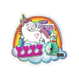 magiczny jednorożec - zestaw do paznokci - Zabawy w naśladowanie dorosłych - miniaturka - grafika 1