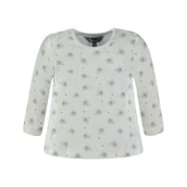 Bluzki damskie - Dziewczęca Bluzka Z Długim Rękawem, wielokolorowy, rozmiar 62 - miniaturka - grafika 1